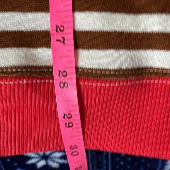 NWT We The Free Brown And Red Striped Crewneck Size Large - Picture 11 of 12